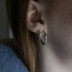 Atelier Hoop Silver 15