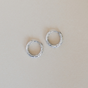 Atelier Hoop Silver 15