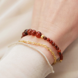 Gold Cherry Armbnd