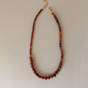 Gold Cherry Halskjede