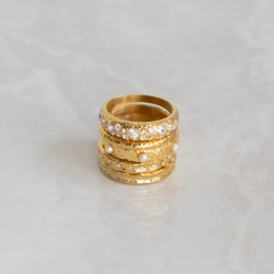 Pearl Gold Ring