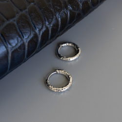 Atelier Hoop Silver 15