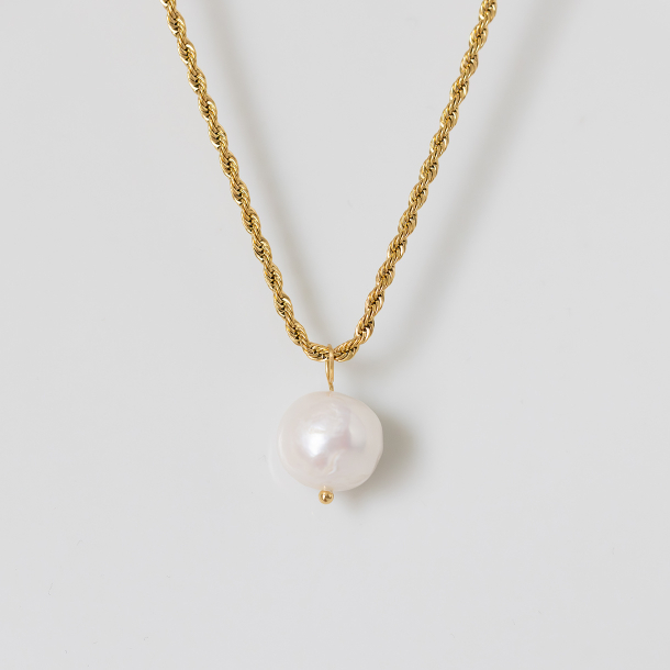 Solitaire Ivory Halskjede