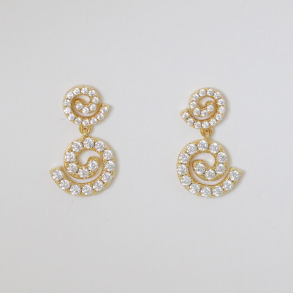 Spiral Drop Gold